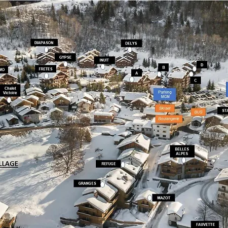 Duplex A Meribel Village : Aux Pieds, Piscine Et Inclus - Fr-1-566-6 *
